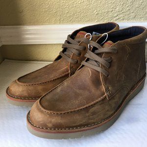 Clarks Brown Leather Chukka Desert Boots Men's 11M
